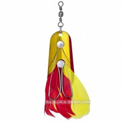 Τεχνητό Zebco Trophy Z-Weedless Slide - χρώμα Silver-Gold/Red
