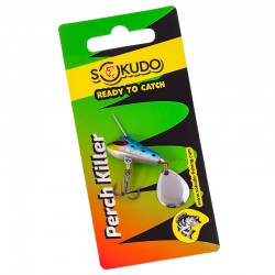 Τεχνητό Spinner Sokudo Perch Killer - Blue Flash
