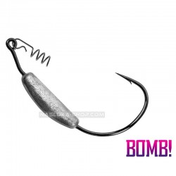 Αγκίστρα offset με βίδα Delphin Bomb Heavy Shank