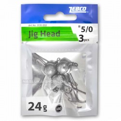 Jig Κεφαλές Zebco Jig Head - 3 τμχ