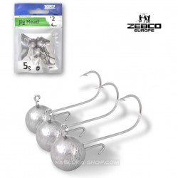 Jig Κεφαλές Zebco Jig Head - 3 τμχ