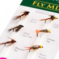 Σετ Ψαρέματος Mikado Fly Mix Nymphs - 10τμχ