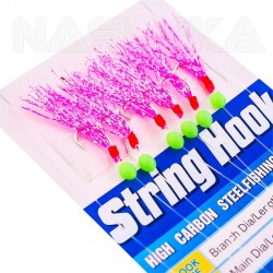 Τσαπαρί Sokudo Sabiki String Hook - Pink