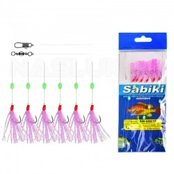 Τσαπαρί Sokudo Sabiki String Hook - Pink