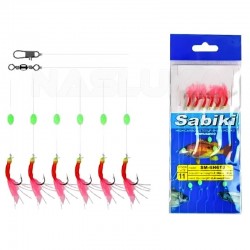 Τσαπαρί Sokudo Sabiki String Hook - Skin Glow