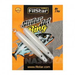 Τεχνητά Δολώματα FilStar Glider Jet Ring 2 τμχ. - χρώμα 388 Pearl