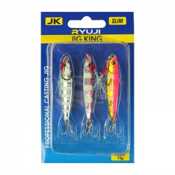 Σετ Τεχνητά Pilckers Ryuji Jig King Zebra Mix - 3τμχ