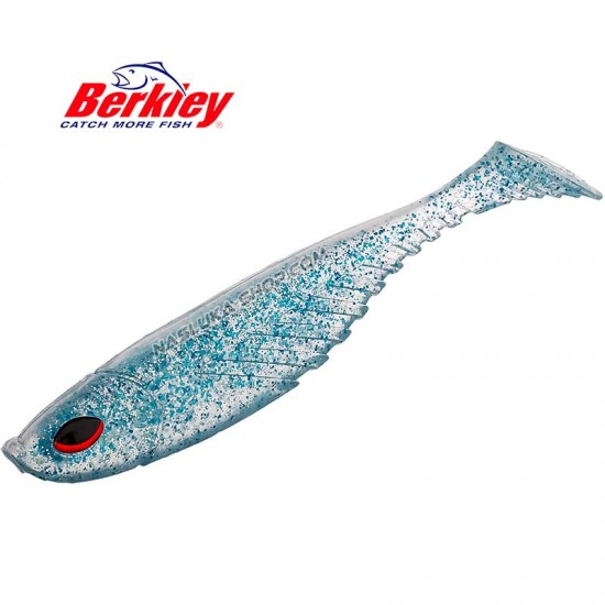 Τεχνητά Σιλικόνης Berkley Giant Ripple Shad -  20εκ - Sparkle Pearl