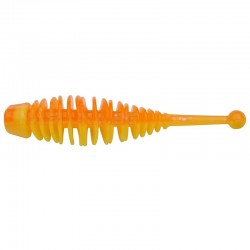 Τεχνητό Σιλικόνης Berkley Powerbait Naiad Garlic 5εκ - 10 τμχ - χρώμα Fluo Orange/Sunshine Yellow