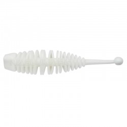 Τεχνητό Σιλικόνης Berkley Powerbait Naiad Garlic 5εκ - 10 τμχ - χρώμα Milky White