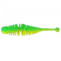 Τεχνητά Σιλικόνης Berkley Powerbait Naiad Garlic 3εκ - 12 τμχ.- χρώμα Spring Green/Sunshine Yellow
