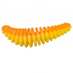 Τεχνητό Σιλικόνης Berkley Powerbait Pupa Garlic 3.5εκ - 10 τμχ - χρώμα Fluo Orange/Sunshine Yellow