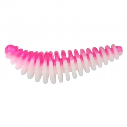 Τεχνητό Σιλικόνης Berkley Powerbait Pupa Garlic 3.5εκ - 10 τμχ - χρώμα Pink/White