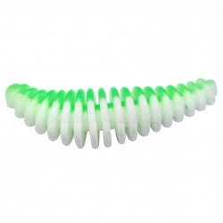 Τεχνητά Σιλικόνης Berkley Powerbait Pupa Garlic 4.5εκ - 8 τμχ. - χρ΄ώμα Spring Green/White