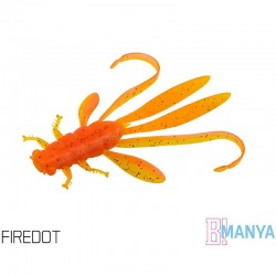 Νύμφες σιλικόνης Delphin Manya UVs 10.5 εκ - UV Firedot - 5 τμχ