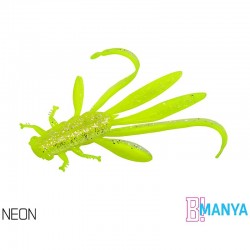 Νύμφες σιλικόνης Delphin Manya UVs 10.5 εκ - UV Neon - 5 τμχ
