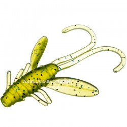 Τεχνητά Σιλικόνης Filex Nymph - χρ΄ώμα FF22 Transparent Green - 5 τμχ