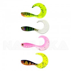Σετ Τεχνητά Σιλικόνης Fox Rage Micro Grub Tail UV 4εκ - Mixed - 8 τμχ