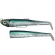 Σετ δύο σωμάτων με κεφαλή Jig και ακγίστρι GT-Bio Roller Shad Combo - Blue Kamaleo