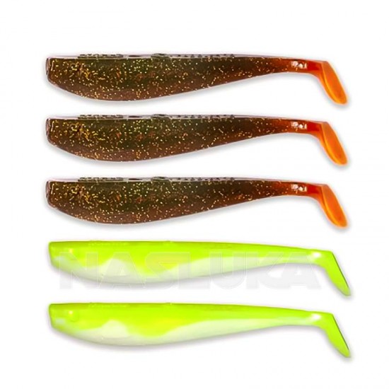 Σετ Τεχνητά Σιλικόνης Quantum Q-Paddler Shad - Allround Mix - 10 εκ - 5 τμχ