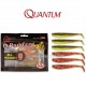 Σετ Shads Σιλικόνης Quantum Q-Paddler Shad - Allround - 8 εκ - 6 τμχ.