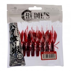 Τεχνητά Σιλικόνης Rudie's Target Grouper Eater Shrimp - 6 τμχ. - 8.9εκ - χρώμα 58