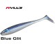 Shads Σιλικόνης Ryuji Panic Shad 9 εκ- 3 τμχ. - χρώμα Blue Glit