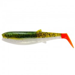 Τεχνητό Σιλικόνης Savage Gear Cannibal Shad - Olive Hot Orange