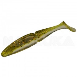 Τεχνητά Σιλικόνης Sea Buzz Crystal Shad 10εκ - 5 τμχ - χρώμα Olive White