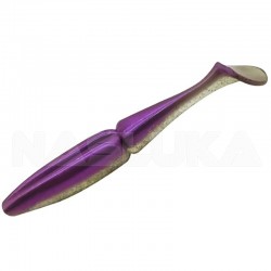 Τεχνητά Σιλικόνης Sea Buzz Crystal Shad 7εκ - 5 τμχ - χρώμα Purple Clear