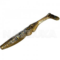 Τεχνητά Σιλικόνης Sea Buzz Zulu Shad 7.5εκ - 5 τμχ - χρώμα Dark Night - Seed