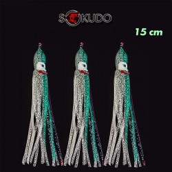 Χταποδάκια σιλικόνης Sokudo - χρώμα Green Pearl