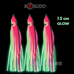 Χταποδάκια σιλικόνης Sokudo - χρώμα Pink Glow
