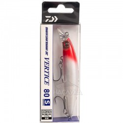 Βυθιζόμενο Τεχνητό Wobbler Daiwa Shore Line Shiner Vertice 80S - 8εκ 11.8γρ - Red Head