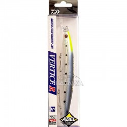 Βυθιζόμενο Τεχνητό Wobbler Daiwa Shore Line Shiner Vertice R 140S - 14εκ 28.5γρ - Chart Head Iwashi