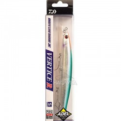 Βυθιζόμενο Τεχνητό Wobbler Daiwa Shore Line Shiner Vertice R 140S - 14εκ 28.5γρ -  Orange Head Kibinago