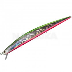Βυθιζόμενο Τεχνητό Wobbler Duo Tide Minnow Slim Flyer -  Emerald Gleam PB