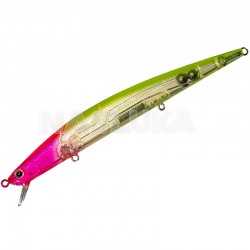 Βυθιζόμενο Τεχνητό Wobbler Duo Tide Minnow Slim Flyer - Clear Pink Head Chart