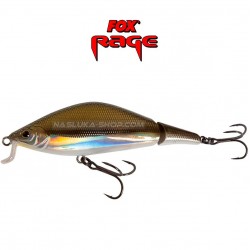 Floating Τεχνητό δύο τεμαχίων Fox Rage Gonzo SR80 10γρ - Χρώμα UV Real Shiner
