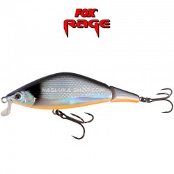 Floating Τεχνητό δύο τεμαχίων Fox Rage Gonzo SR80 10γρ - Χρώμα UV Silver Baitfish