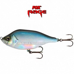Wobbler Fox Rage Hitcher 80 Lipless Jerk & Twitch - UV Cool Herring
