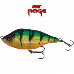 Wobbler Fox Rage Hitcher 80 Lipless Jerk & Twitch - UV Original Perch