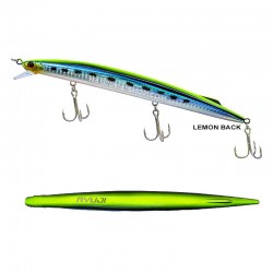 Βυθιζόμενο Wobbler Ryuji Master Jerk 19εκ 36γρ - Χρώμα Lemon Back