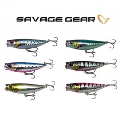 Τεχνητό Δόλωμα Savage Gear 3D Minnow Pop Walker 5.5εκ 6γρ F - Mirror Ayu