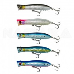 Τεχνητό Wobbler Savage Gear Gravity Popper - χρώμα White Glow