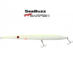 Wobbler για θαλάσσιο ψάρεμα Sea Buzz Crazy Garfish - Χρώμα LMN