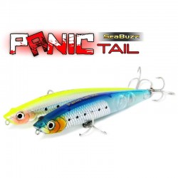 Wobbler για θαλάσσιο ψάρεμα Sea Buzz Panic Tail - Χρώμα BMU