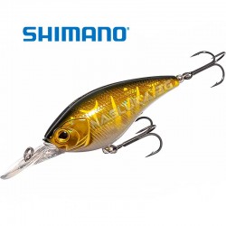 Floating Wobbler Shimano Cover Crank SR 7εκ 16.5γρ - Brown Gold Tiger