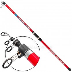 Τηλεσκοπικό Remixon Strong Surf Casting Red 3.90μ 250γρ
