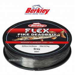 Μεσινέζα Berkley Flex Pike Deadbait - Grey - 300μ